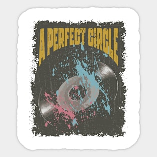 A Perfect Circle Vintage Vynil Sticker